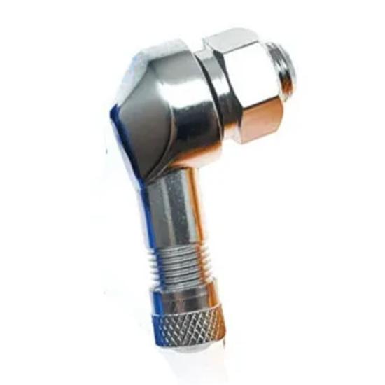 1 Pair Universal Aluminum Motorcycle Wheel 10.1mm/7.8mm tpms Tire Valves Stem for Motorbike Electric Scooter Bike 90 Degree CNC
