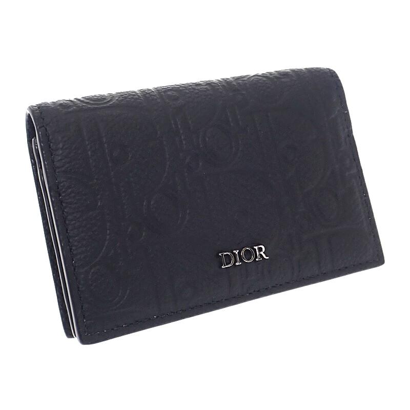 Dior  2ESCH178FLG_H00N Card Case black Calfskin mens