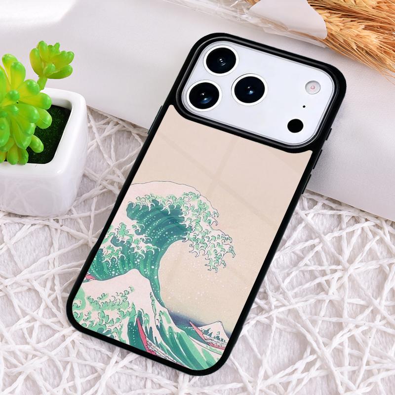 The Great Wave Off Kanagawa Shockproof Phone Case for iPhone 17 Air 16e 15 11 12 14 13 Pro Max Cover Coque