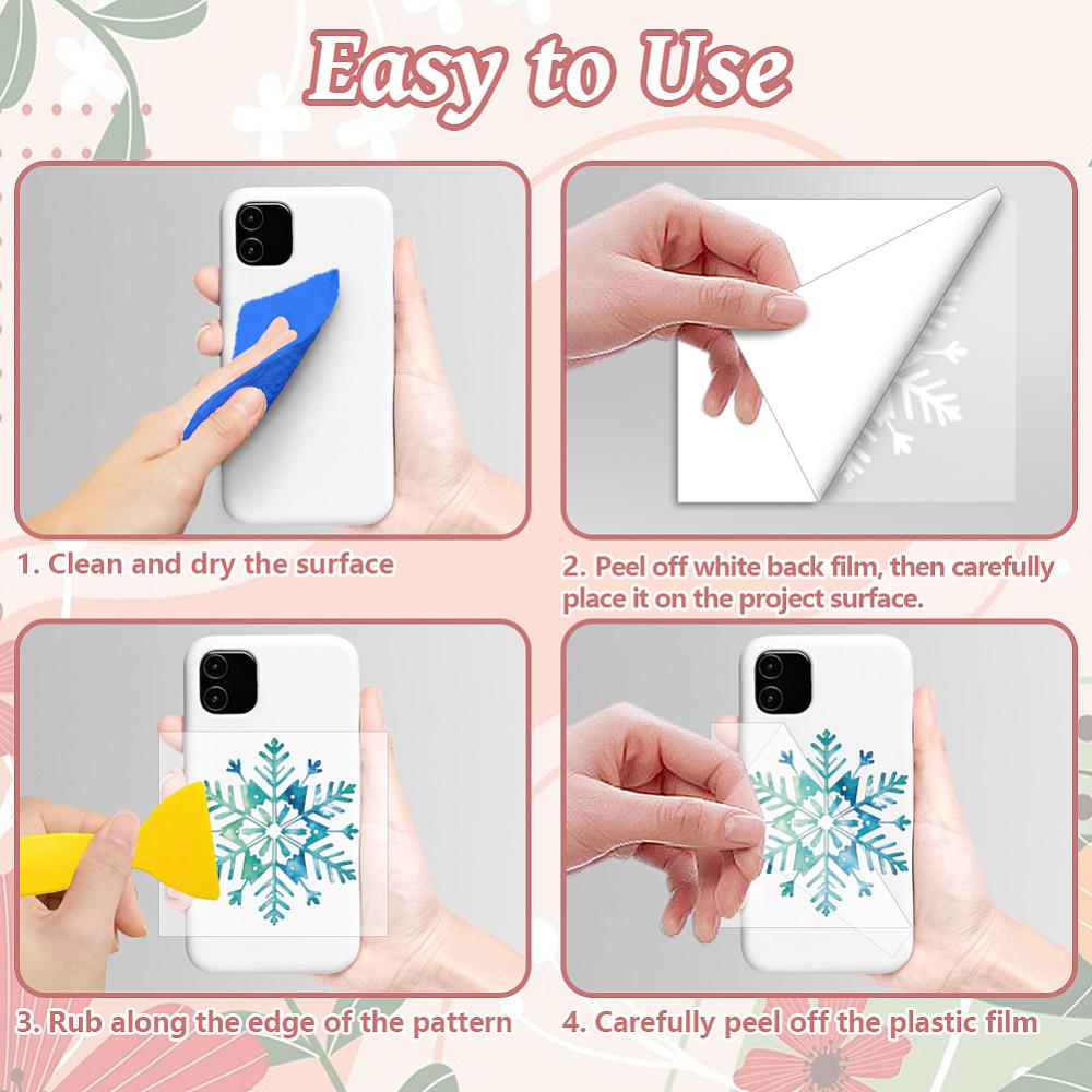 18Pcs Plastic Silhouette Paper for Lighting Decoration Paper Cut Light Box Snowflake 100x90mm
