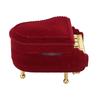 Portable Jewelry Box Piano Shaped Clamshell Earrings Necklace Rings Gift Travel Storage Case