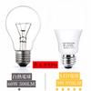 LED Light Bulb with Light Sensor, Night Light, Automatically Turns On When Dark and Off When Bright (No Human Detection), E26 Base (8.8W), 60W (80W
