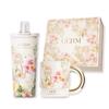 Germ Floral 316SS Insulated Bottle & Ceramic Mug Set