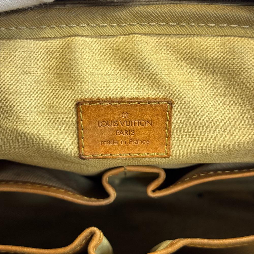 LOUIS VUITTON M42228 Monogram leather Trueville Handbag Brown leather Used