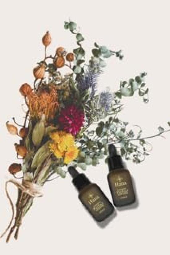 Concentrated Beauty Hana Perfect Serum Retinol Niacinamide Vitamin C Derivative Hyaluronic Acid Collagen Arnica Flower Extract Highly Formulated with