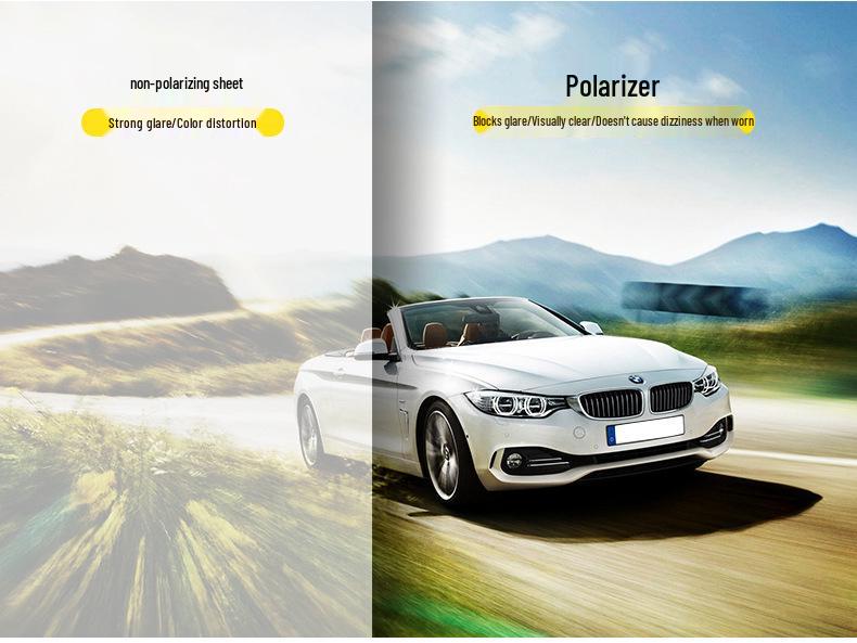 Clip-on Glasses Set: Includes 5 Polarized Lenses, Compatible with Myopia TR90 Retro Magnetic Sunglasses