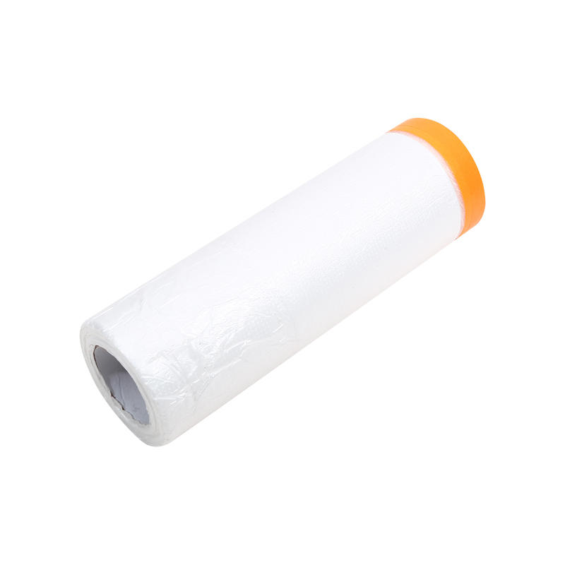 Durable Car Paint Masking Film Protective Film Plastic Dropping Cloth Cover for Automotive Coating Cover Plastic Sheeting Cove