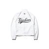 New MLB SS24 New York Yankees Jackets & Coats Women's Ivory 3FWJV0243-50IVS