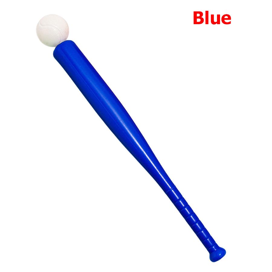 45cm Plastic Anti-slip Baseball Bat with 5.5cm Baseball Outdoor Interactive Ball Games Creative Baseball Training Party Gifts