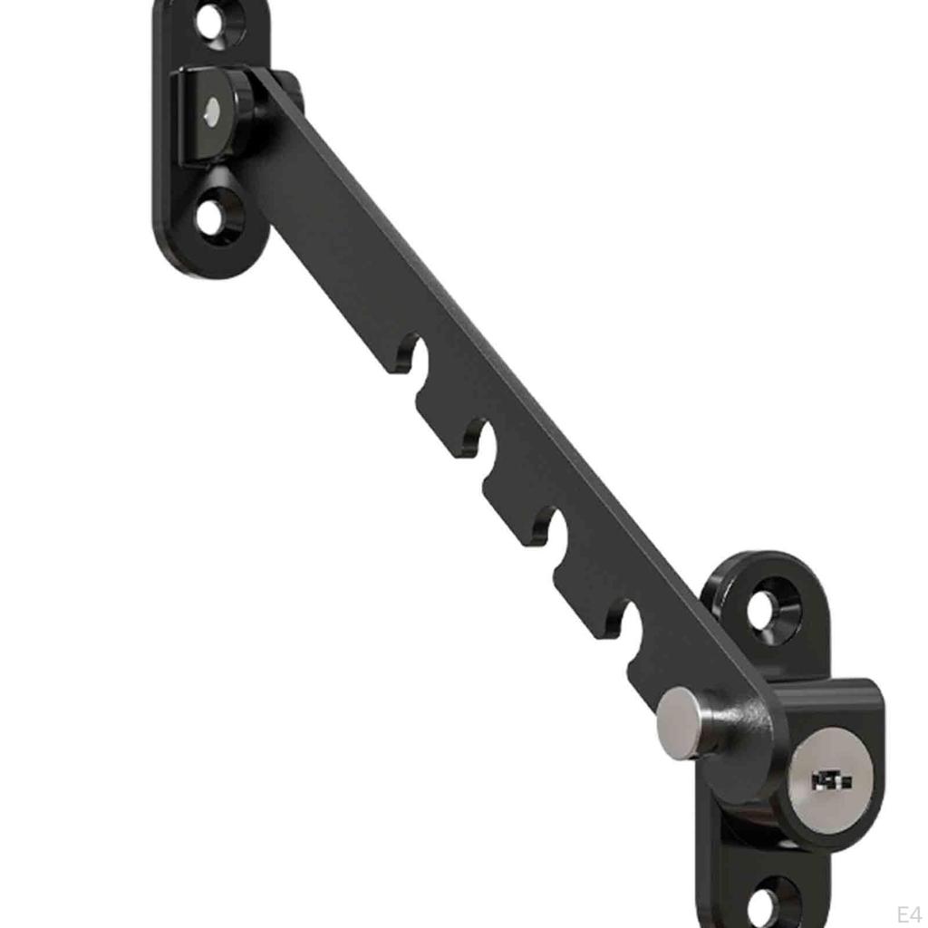 Window Lock Opening Restrictor Hardware Metal Easy To Install Limiter Adjustable for Drawers