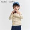 Balabala Children's Thermal Long-Sleeve Turtleneck T-Shirt