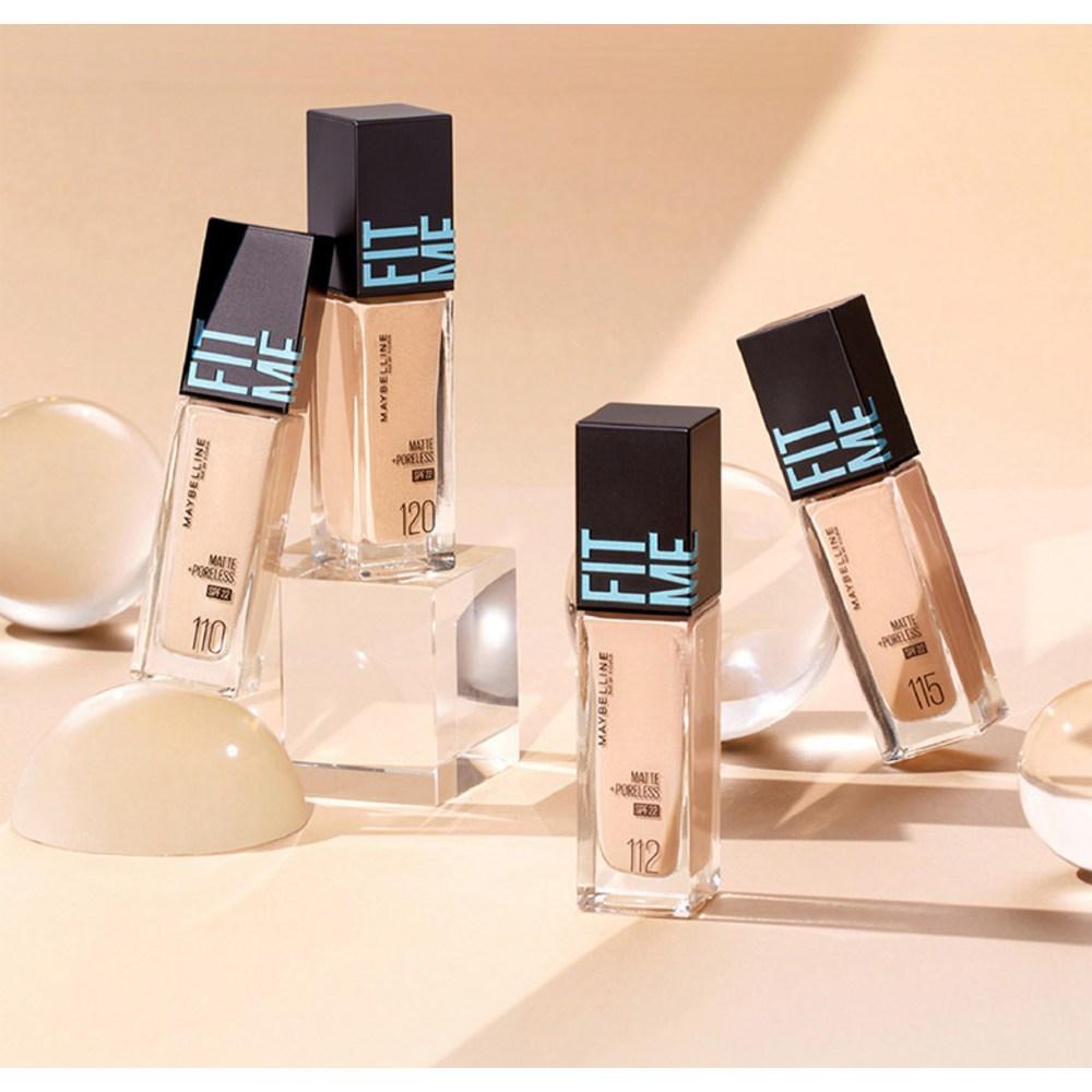 Maybelline Fit Me Foundation Leno 30ml + Mini Foundation 5ml Set, 103 Pairs, 112 Natural Ivory (mini Foundation), 1 Set