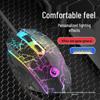 Universal Wired Mechanical Gaming Mouse for Home, Office, or Esports - USB Compatible with Laptop and Desktop