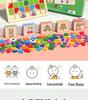 Mosaic 3D Wooden Puzzle Game for Children's Early Education and Intelligence Building