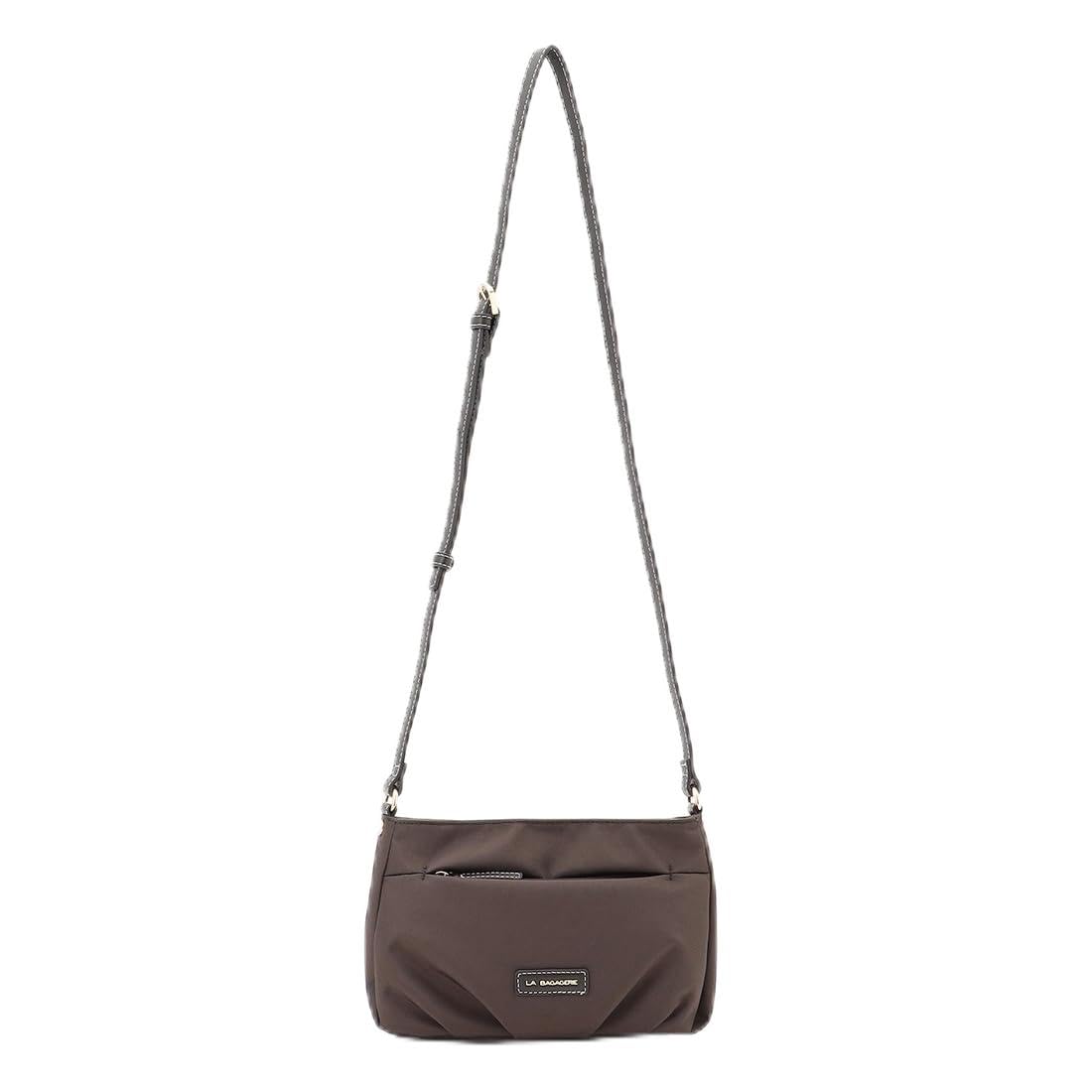 

Сумка-кошелек из полиэстеровой парусины Labagagerie B008701 Коричневый (20)