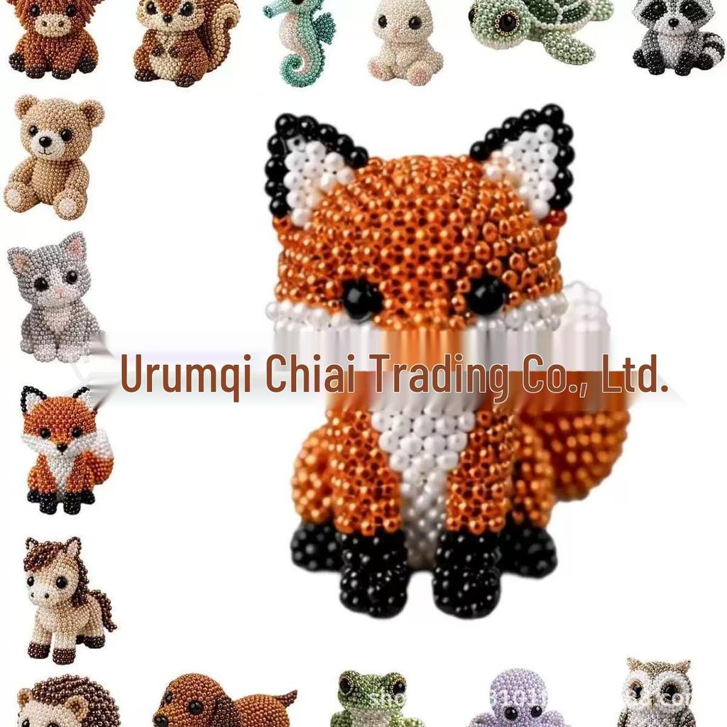 Kit per creazione di braccialetti con animali carini fai da te