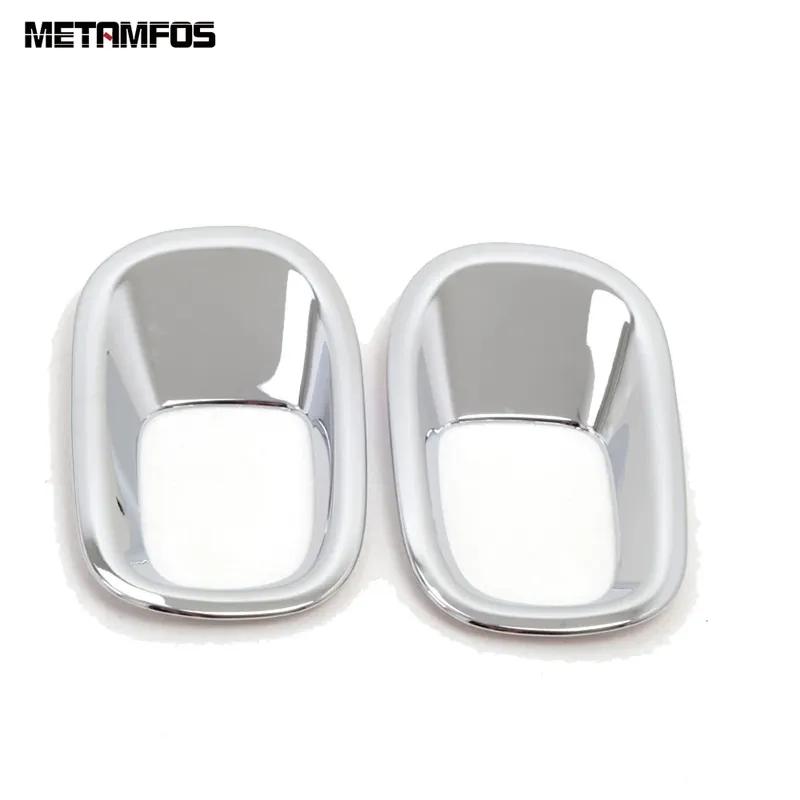 Rear Fog Light Lamp Cover Trim For Jeep Renegade 2015- 2024 2025 Chrome Foglamp Protector Exterior Accessories Car Styling