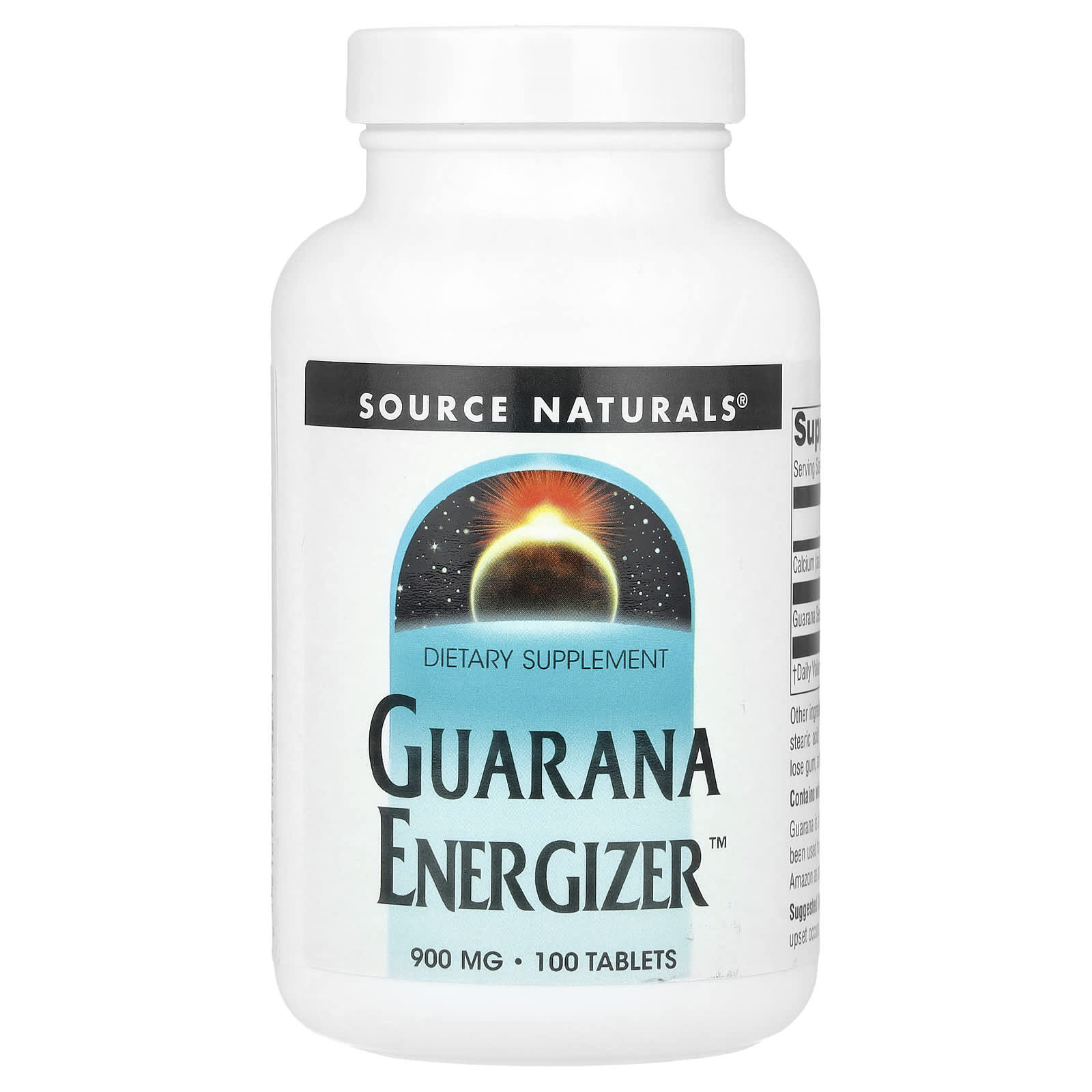 

Guarana Energizer™, 900Mg, 100 Tablets
