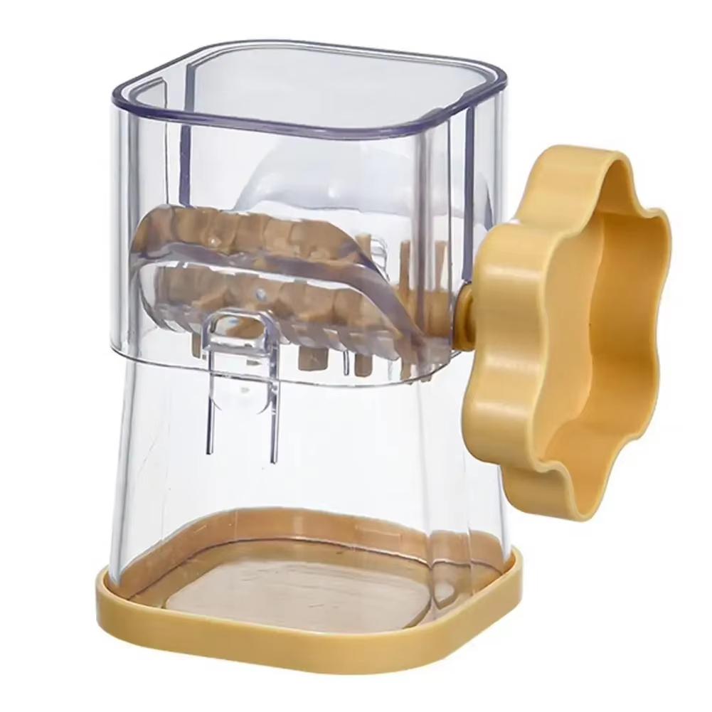 

Дробилка для грецких орехов, портативная многофункциональная дробилка для орехов, дробилка для фруктов, ручная толкушка для грецких орехов, миндаля, шоколада, кухонный инструмент жёлтый