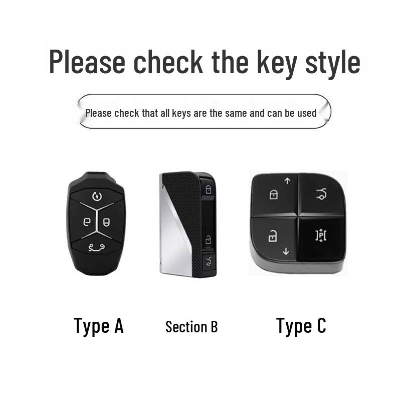 Key Case for Lynk & Co Models 01, 02, 03, 05, 06 (2021) - Car Shell Buckle