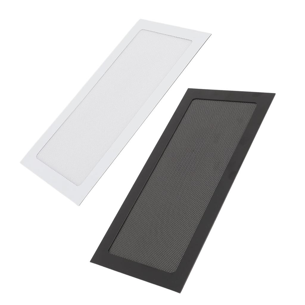 2 Stück Computer-Kühlerlüfter Staubfilter Magnetrahmen PC-Lüfter Staubgitter PC-Kühlerfilter Feines Gitter PVC