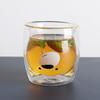 Shangqi Little Bear Double-Layer Glass Mug Set