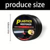 High Performances Interior Plastic Polish Wax Sponge Applicator Interior Wax Simple to Operate for Car Motorcycles