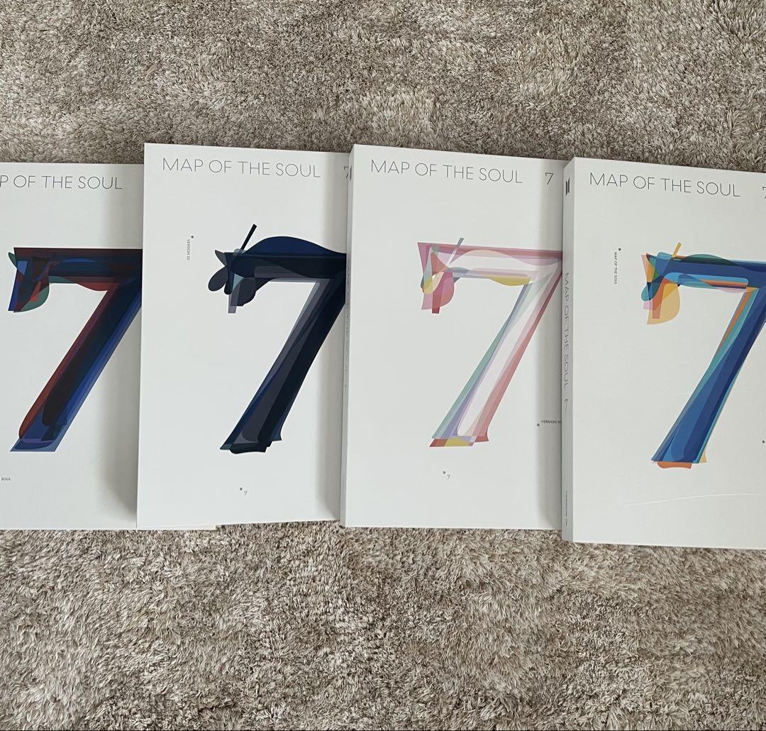 

[USED] BTS MAP OF THE SOUL 7 with bonus