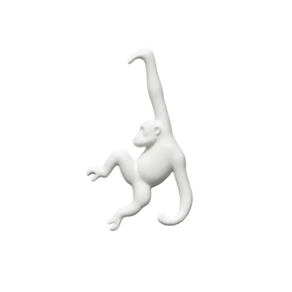 3D Printed Banana Hook Plastic Key Hanger Multi-functional Monkey Shaped Wall Hook Living Room