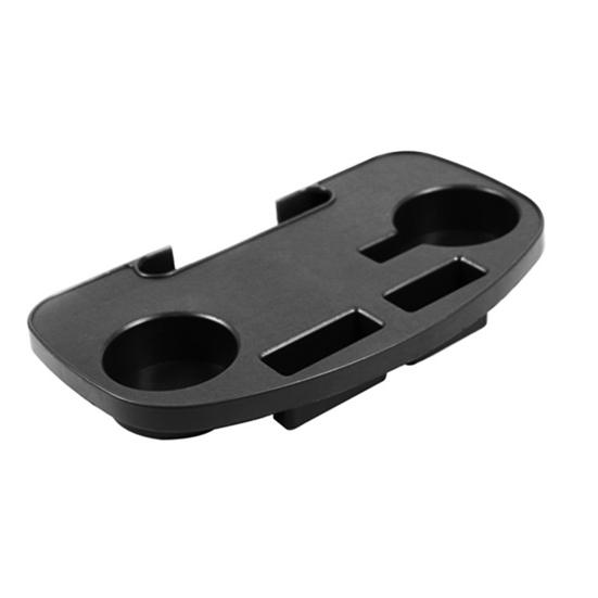 Chair Side Cup Holder Tray 4 Slots Heavy Duty Outdoor Camping Fishing Deck Chair Armrest Mount Cell Phone Cup Storage Tray Side Table