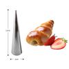 3pcs /Lot Baking Cones Stainless Steel Spiral Croissant Tubes Horn Bread Pastry Making Cake Mo