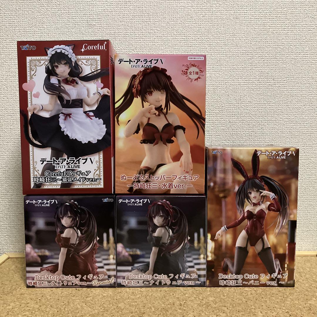 

[USED] Date A Live Tokisaki Kurumi 5 items * DESKTOP Cat Ear Maid Noodle