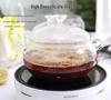 Hanyou Double-Handle Glass Stew Pot 2.5L