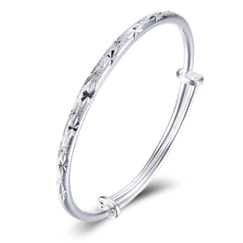 Starry Night Sterling Silver 999 Bracelet - Perfect Valentine's or Birthday Gift for Girlfriend