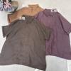 1116 Summer New Women's Lapel Japanese Hemp Top Shirt Loose Shirt Top Cardigan Literary Style Ins