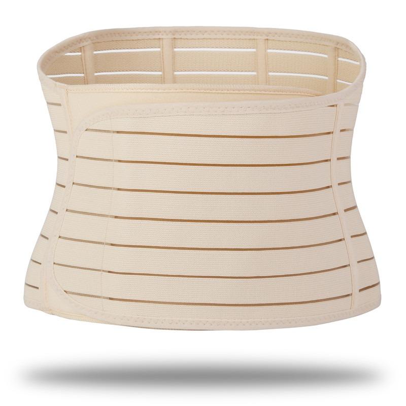 Postpartum Strap Belly Band Breathable Adjustable Size Support with Boning for Tummy and Stomach Control