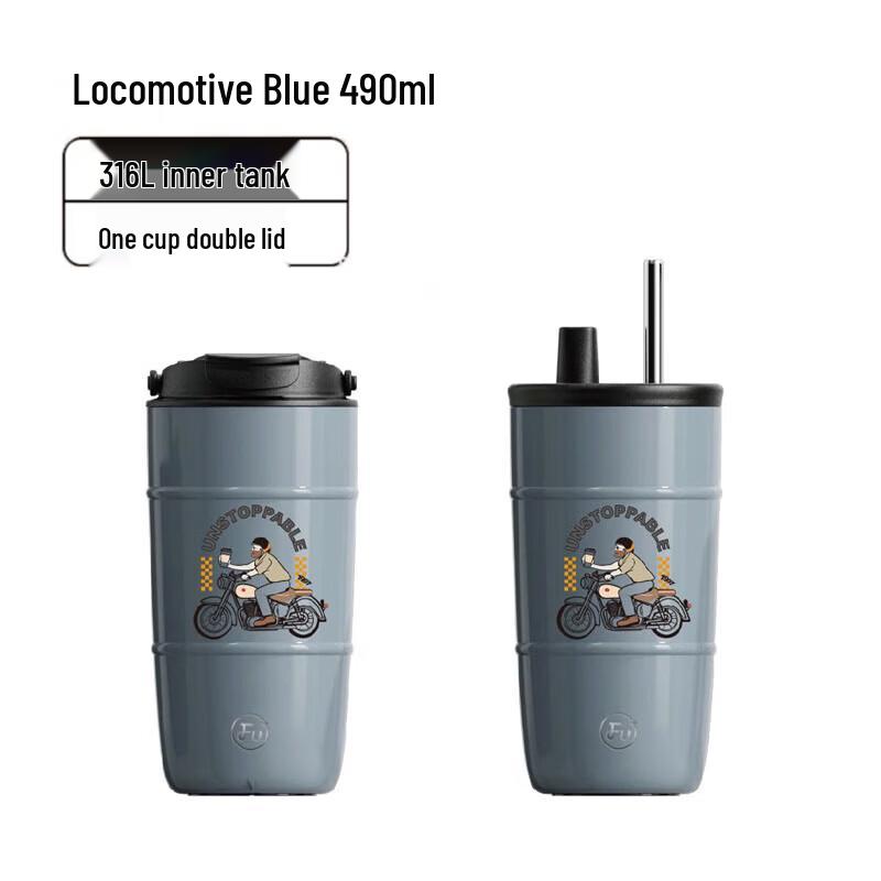 FUGUANG FU+ Fashion Lead Modern City Series 490ml Coffee Mug