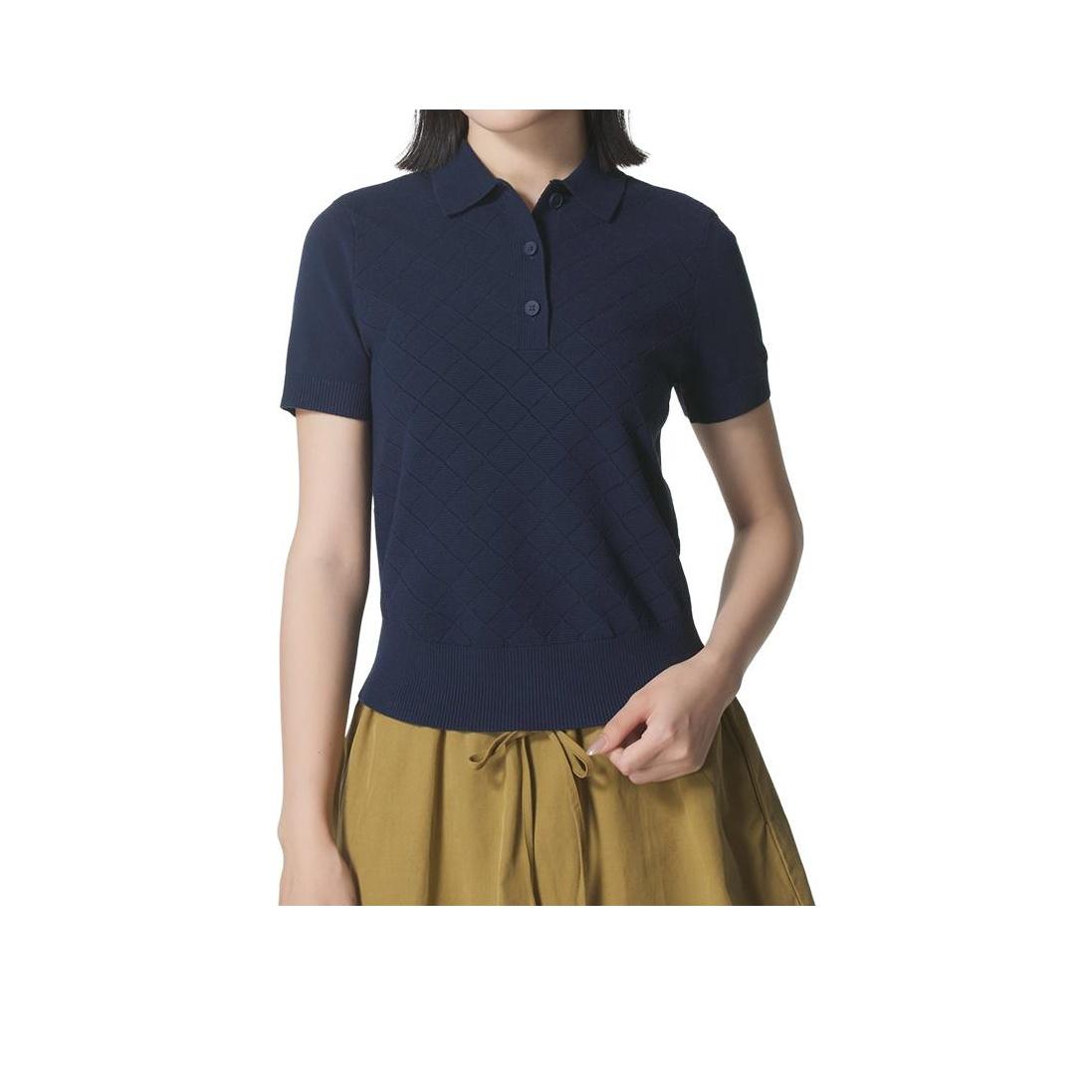 

Under Armour Дышащая модная футболка-поло с коротким рукавом Женские топы 6005629-469 S