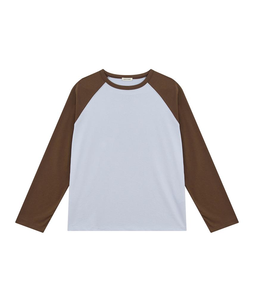 Q'SRB Contrast Raglan Sleeve T-Shirt