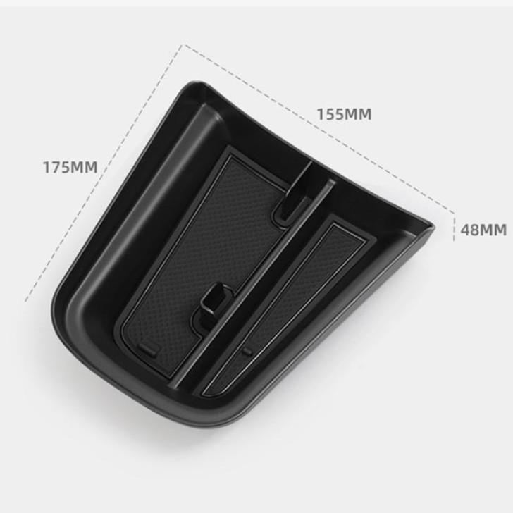 For Chevrolet For Trailblazer  2025 Central Console Storage Tray with ABS PVC Material and Waterproof Spill Resistant Design