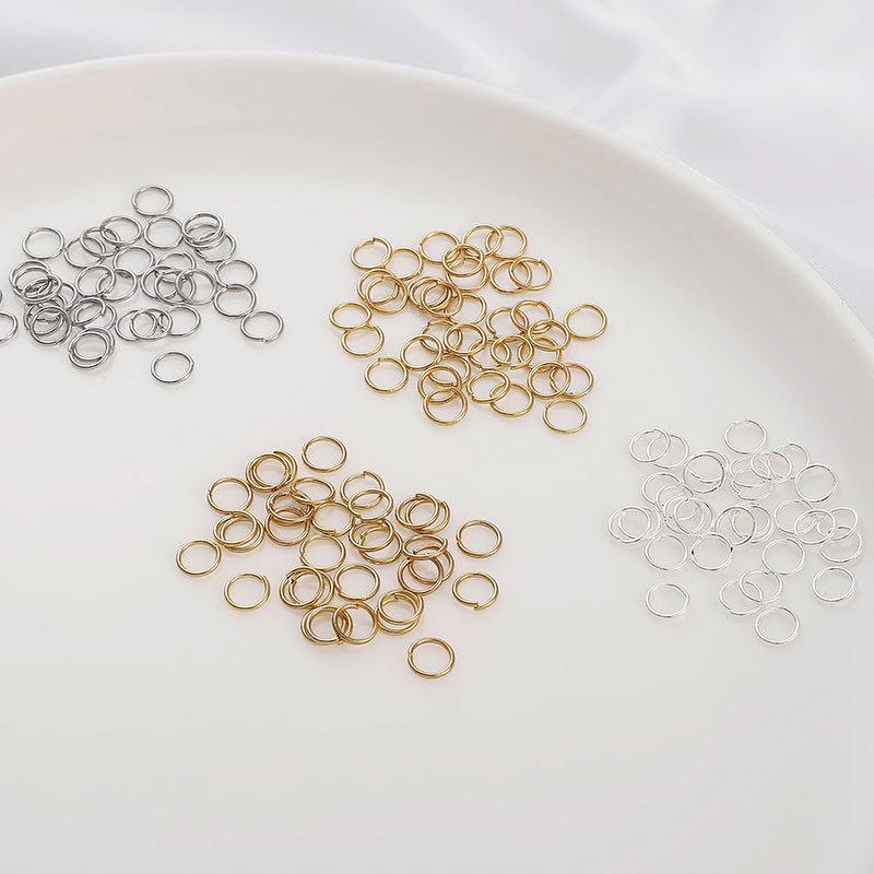 14/18K Gold-Filled Open Loop Connector for DIY Jewelry Making - Bracelet, Necklace, Pendant Accessories.