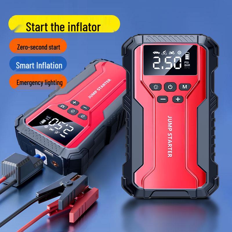 12V All-in-One Car Jump Starter & Inflator Power Bank