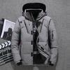 Mens Short Winter Down Jacket Outdoor Casual Thick Hooded Warm Coat