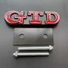 3D Metal Car Front Grill GTD Logo Emblem Badge For Volkswagen VW Golf 3 4 5 6 7 7 MK4 MK5 MK6 MK7 Rear Trunk Sticker Accessories