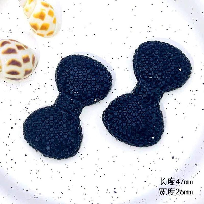 Ton Vollbohrer Mittlere Schleife 3D Süß Niedlich Luxuriös Glänzend DIY Vielseitig Handy Tasche Kette Schlüsselanhänger Zubehör