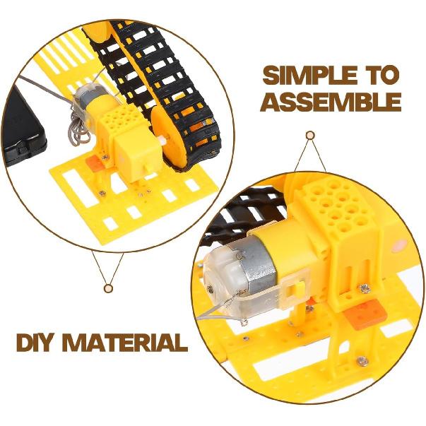 Vaguelly 1 Set Conveyor Belt Model Teaching Prop Conveyor Model Making Kit DIY Engineering Experiments