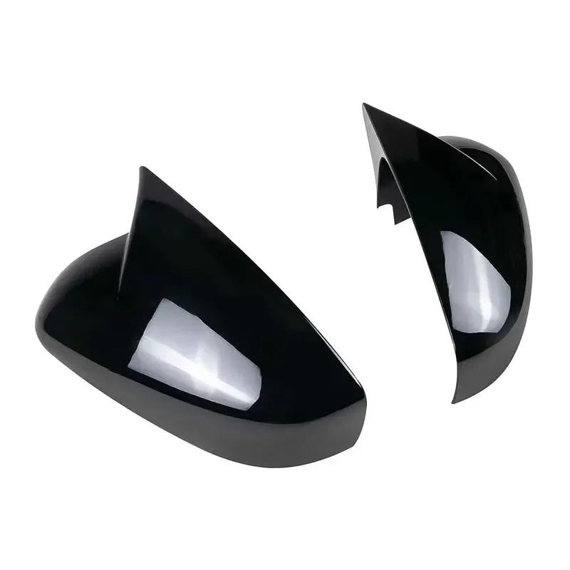 For Subaru Crosstrek  2024 ABS Plastic Car Rearview Side Mirror Cover Wing Cap Exterior Door Trim Adhesive Sticker Parts