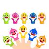 Baby Shark Cute Finger Puppet Safe Plastic Kids Toys Educational Gift Playtime