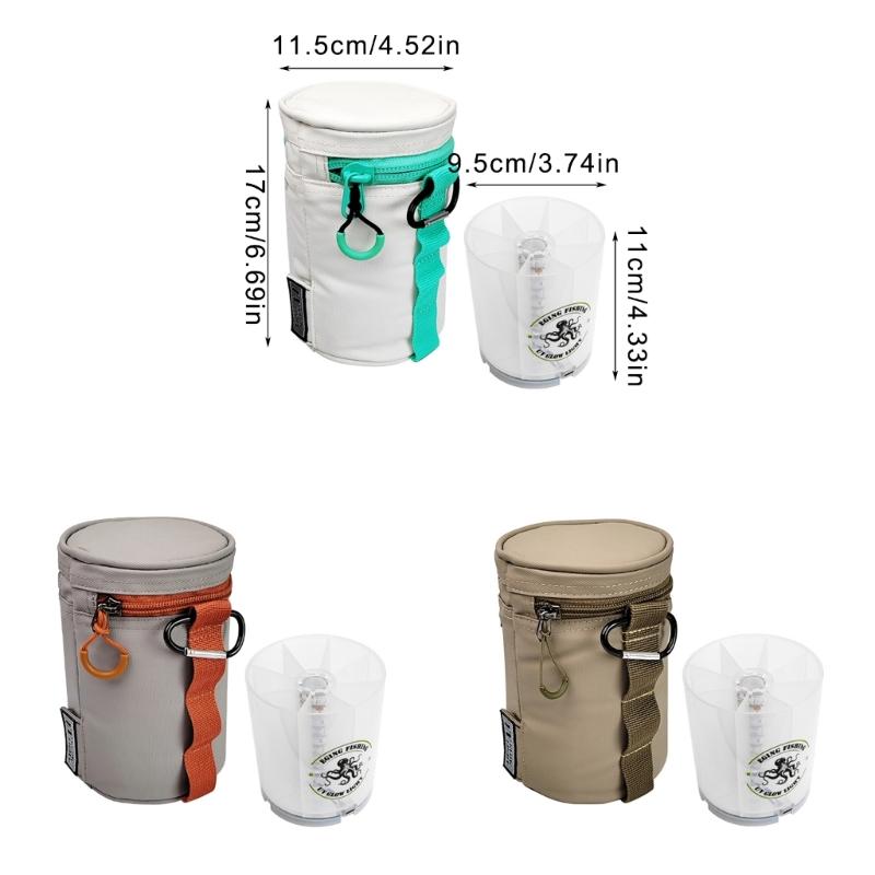 Hard Baits Jig Storage Case with Light Fishing Bags and Boxes Squid Jig Tackle Box Saltwater Fishing Accessory