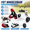 Adjustable Dog Wheelchair 2 Wheels Pet Wheelchair Pet Mobility Aid  Small And Medium Dog